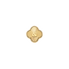 Textured Clover Charms (Gold) - &