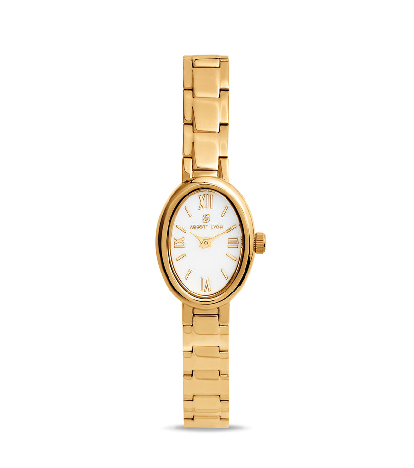 Monroe Oval Watch (Gold)