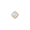 Pearl Clover Charms (Gold) - Plain Clover