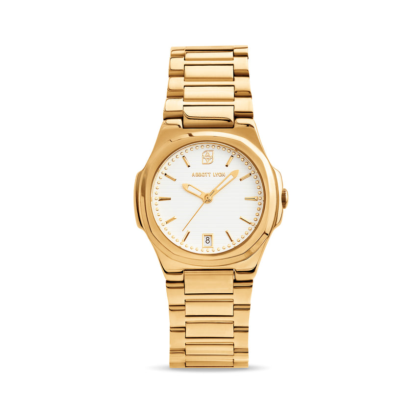Sports Luxe Watch (Gold)
