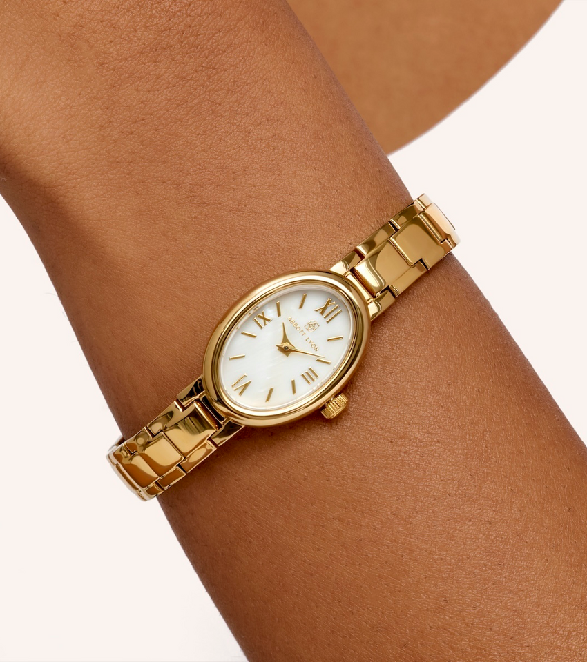 Monroe Oval Watch (Gold)
