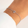 Stories Doodle Heart Bracelet (Silver)