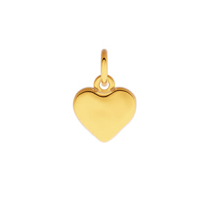 Made Mine Fine Charm - Molten Heart (Gold)