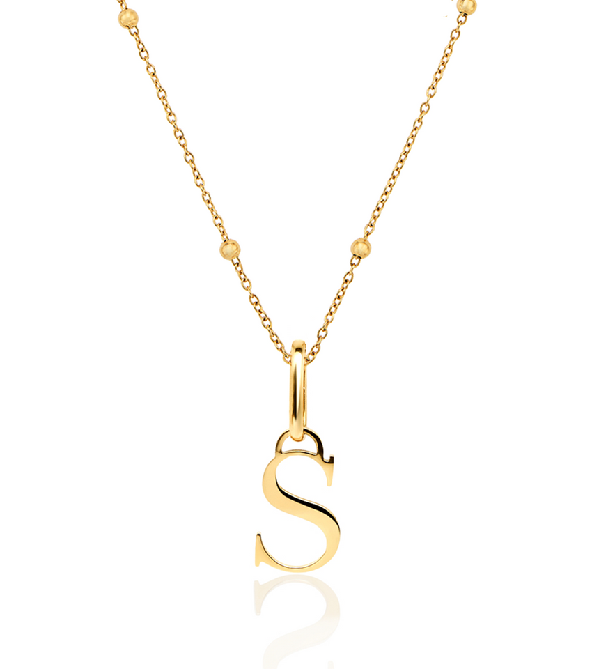 Initial Necklace (Gold)