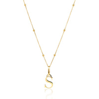 Initial Necklace (Gold)