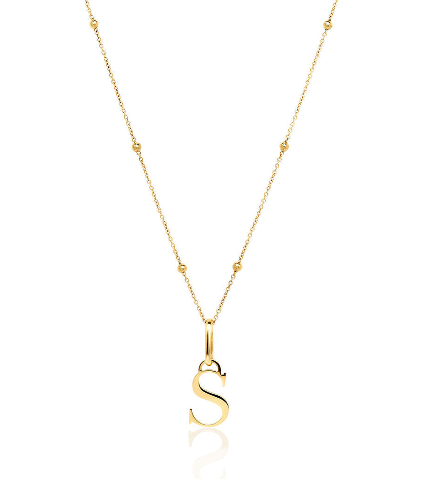 Initial Necklace (Gold)