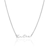 Signature Name Necklace (Silver)