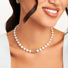 Lunar Pearl Initial Choker (Silver)