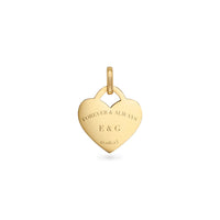 Heart Token Pendant (Gold)