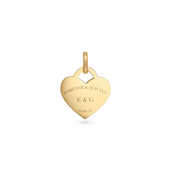 ネックレス・ペンダント Gold Mini Heart Angie Necklace Mini Heart Token Pendant (Gold)