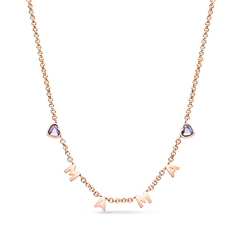 Made Mine Name Necklace (Rose Gold)