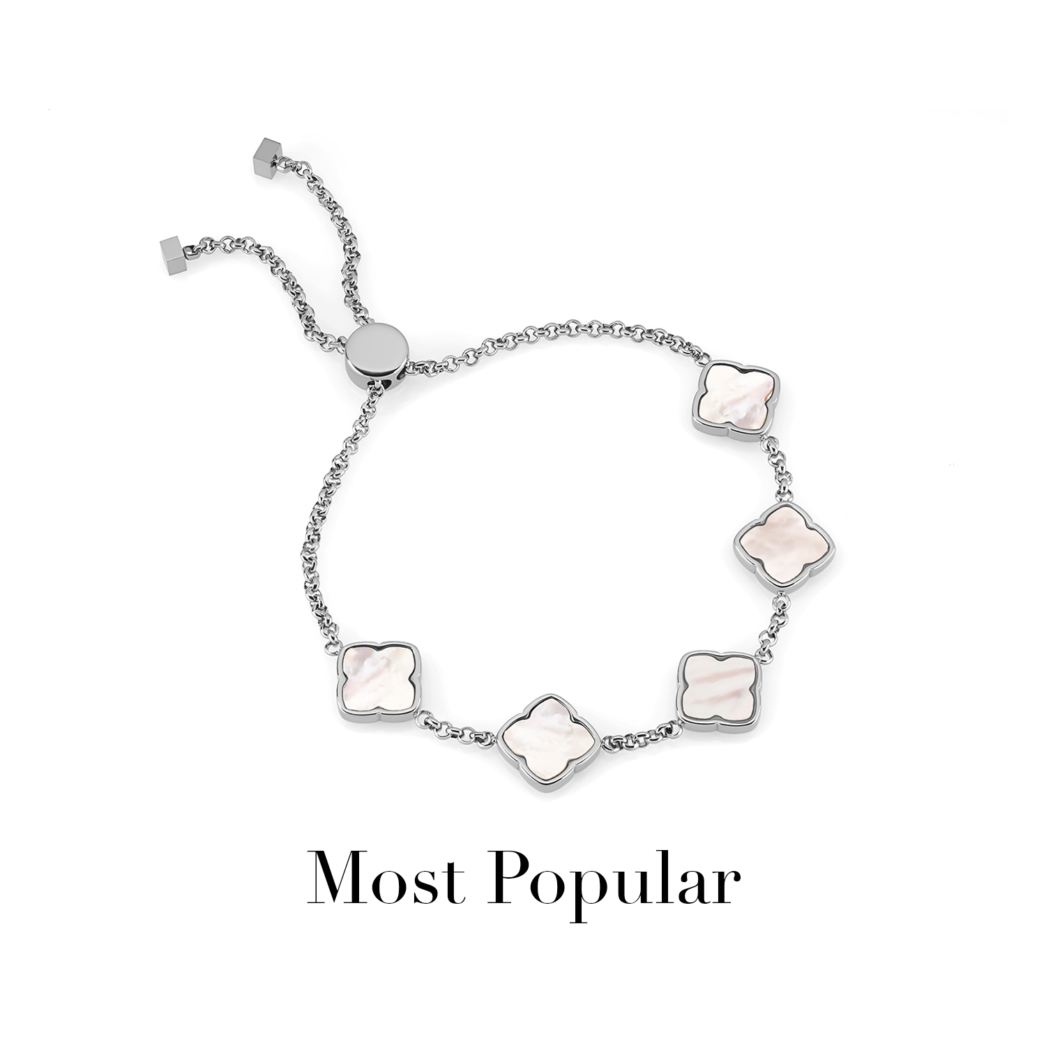 ★rosemont★ Silver Clover Pearl Bracelet RA24C22K M_L_Silver_1500x.png?v=1744012624