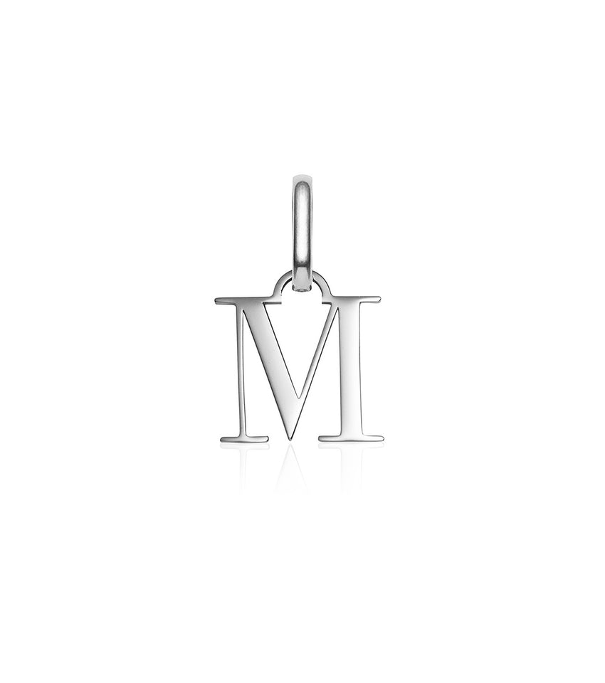 Letter Pendant (Silver)