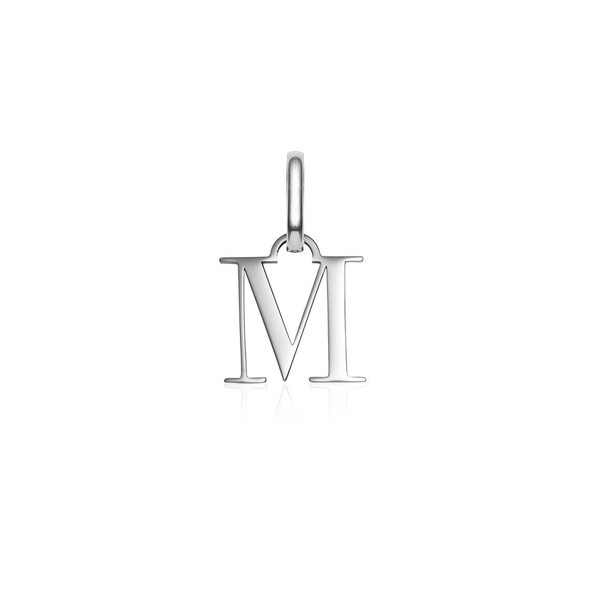 Letter Pendant (Silver)