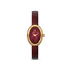Monroe Burgundy Leather Watch