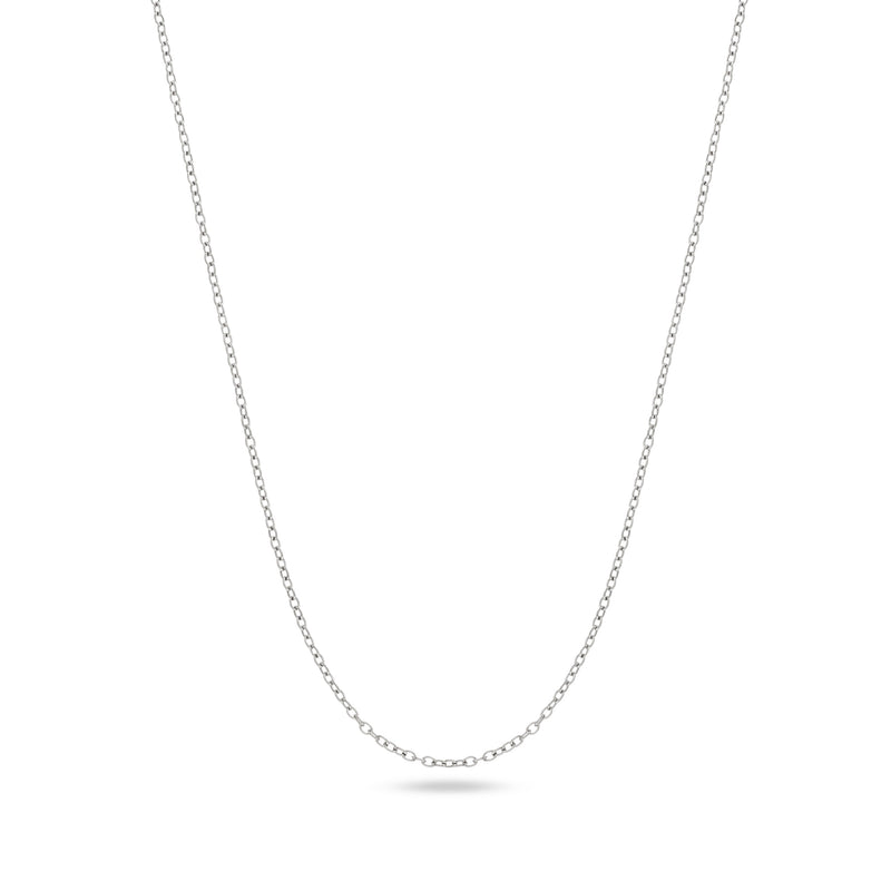 Layering Mini Me Fine Chain Necklace (Silver)