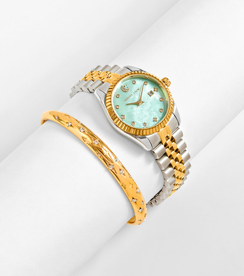 Moon & Back Bangle & Belgravia Watch Bundle