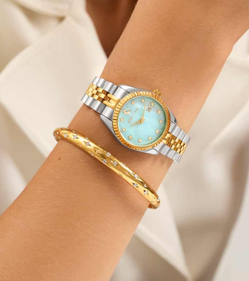 Moon & Back Bangle & Belgravia Watch Bundle