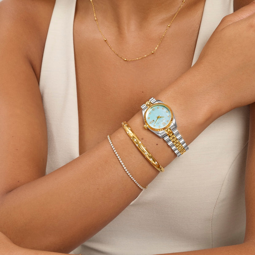 Moon & Back Bangle & Belgravia Watch Bundle