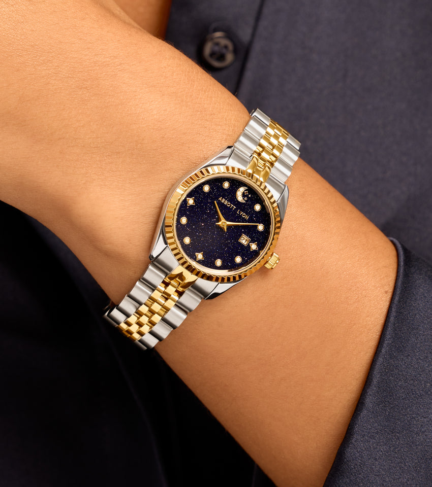 Moon and Back Two Tone Belgravia 30 Watch
