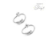 Moon and Back Moon and Star Ring Bundle (Silver)