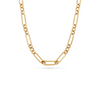 Figaro Chain Necklace (Gold)