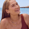 Molten Starfish Huggie Earrings (Gold)