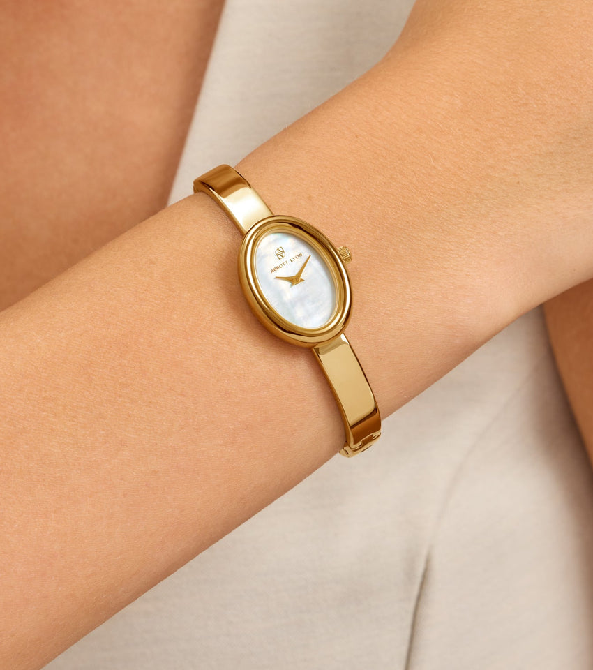 Monroe Bangle Watch (Gold)