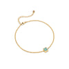Amazonite Stone Little Luxe Bracelet (Gold)
