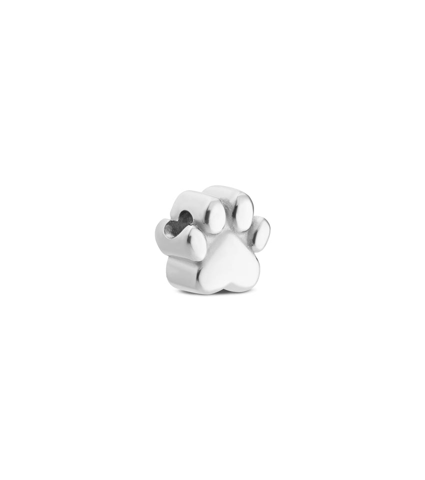 Paw Necklace Charm (Silver)