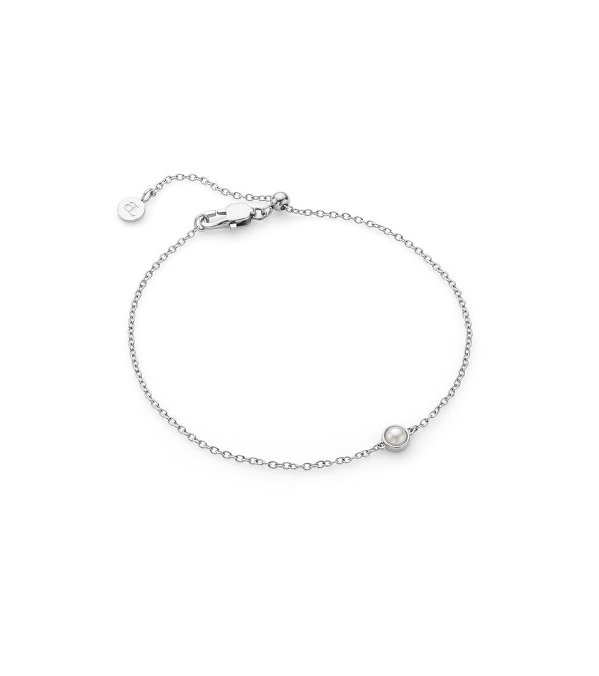 Pearl Bracelet (Silver)