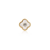 Pearl Clover Charms (Gold) - Birthstones