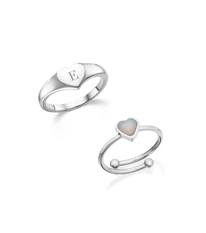 Personalized Ring Bundle (Silver)
