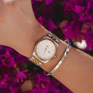 Belgravia 36mm Pearl & Crystal Link Watch