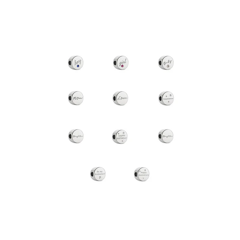 Phrase Charms (Silver)