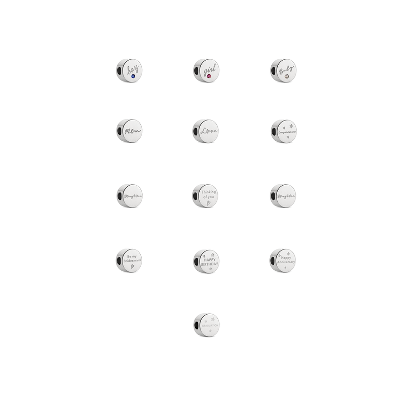 Phrase Charms (Silver)