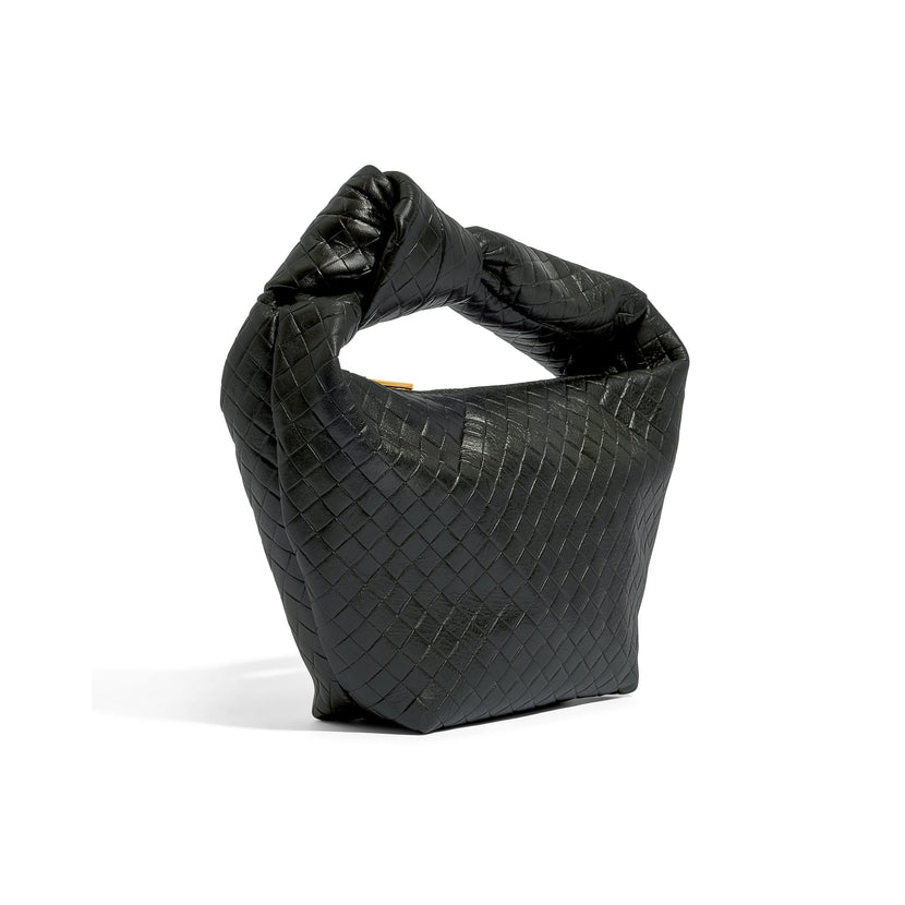 Vienna Mini Leather Bag (Black)