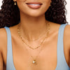 Mini Coin & Bead Layered Necklace Set