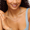 Multi-Chain Layered Necklace Set (Silver)