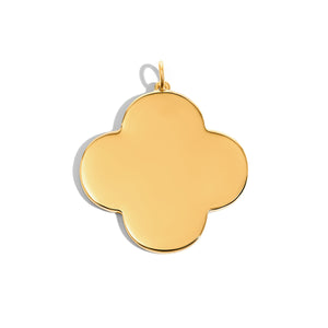 Clover Bag Charm (Gold)