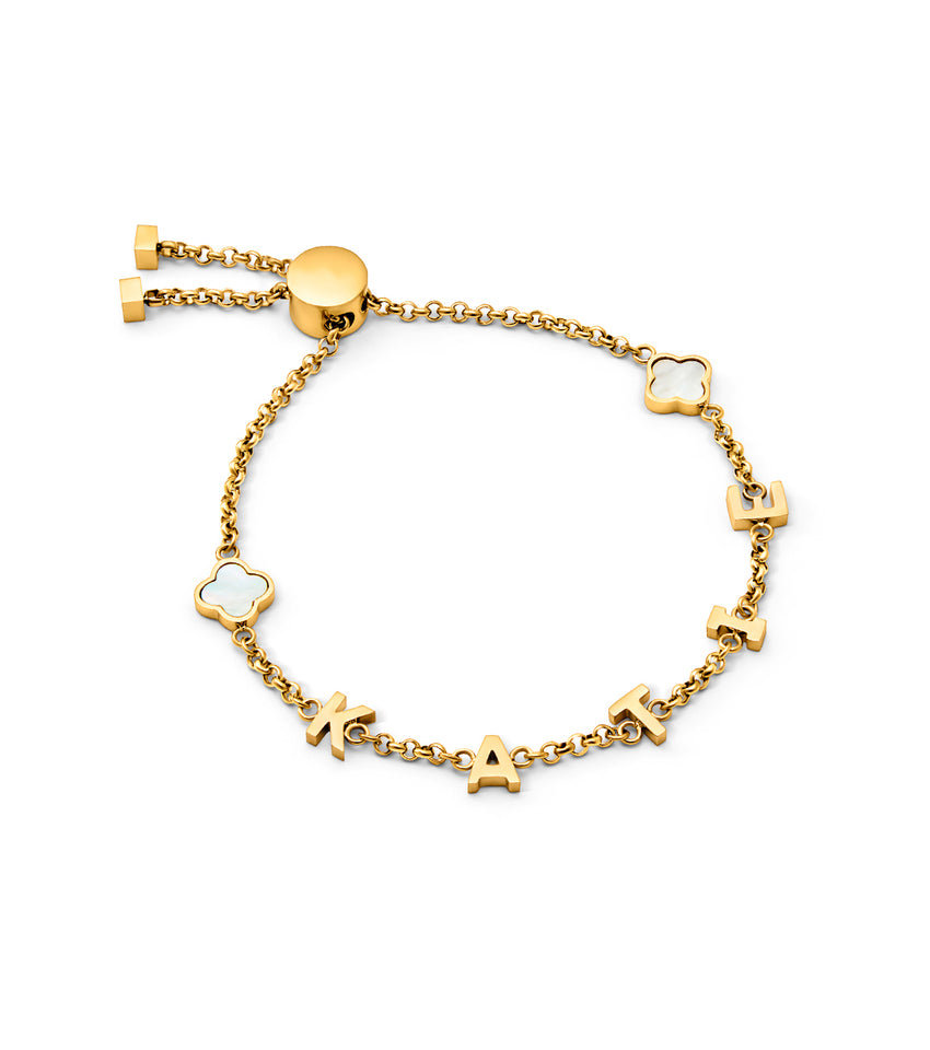 Made Mine Name Bracelet (Gold)