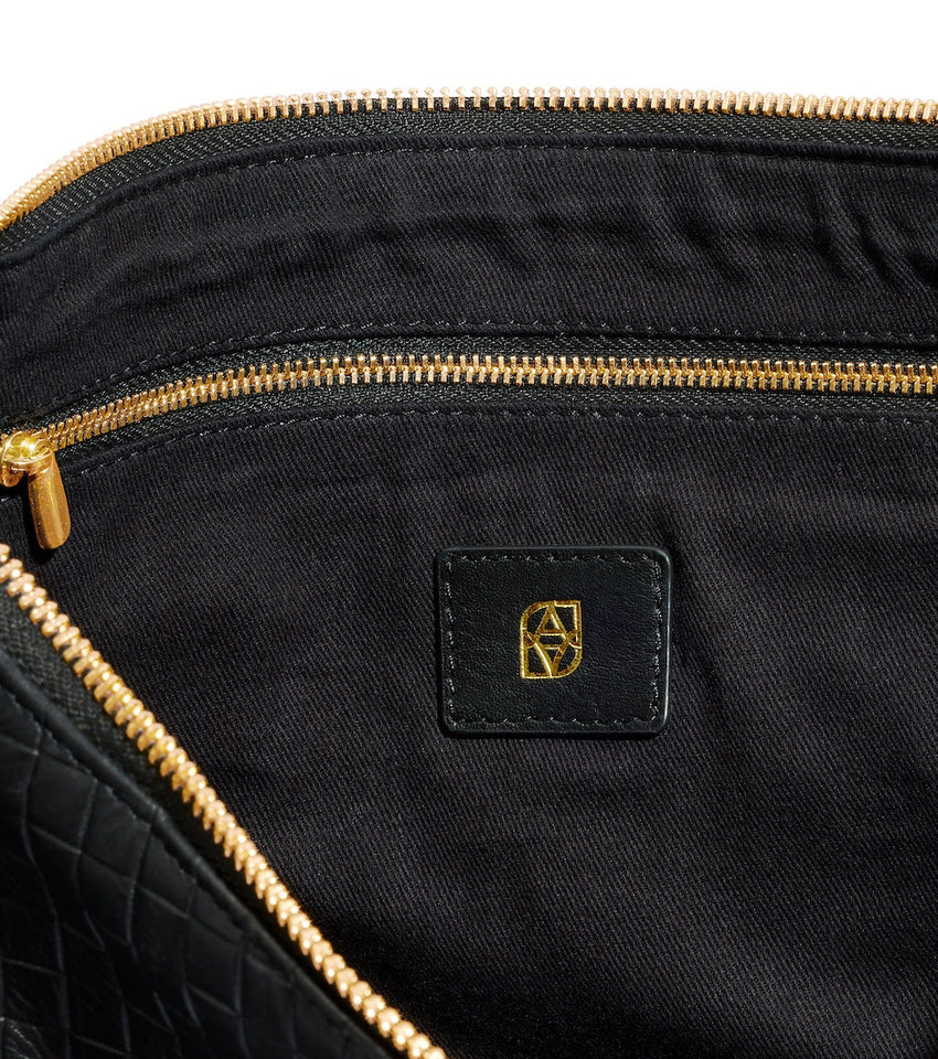 Milan Leather Bag (Black)