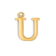 Initial Bag Charm (Gold)