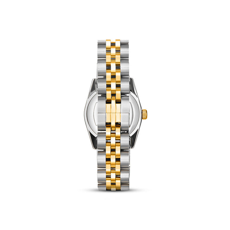 Mini Two Tone Pearl Link Belgravia 23mm Watch