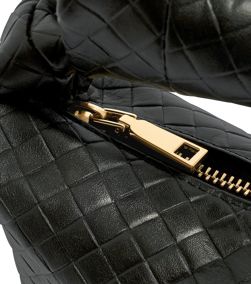 Vienna Mini Leather Bag (Black)