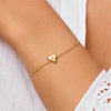 Molten Heart Little Luxe Bracelet (Gold)