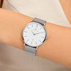 Silver Chain White Kensington 40 Watch
