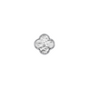 Molten Clover Charms (Silver) - Initials