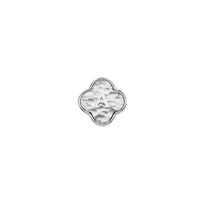 Molten Clover Charms (Silver) - Initials