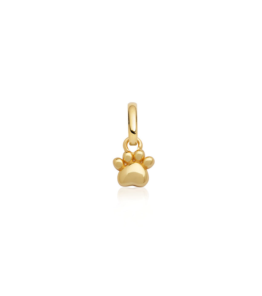 Stories Paw Charm (Gold)